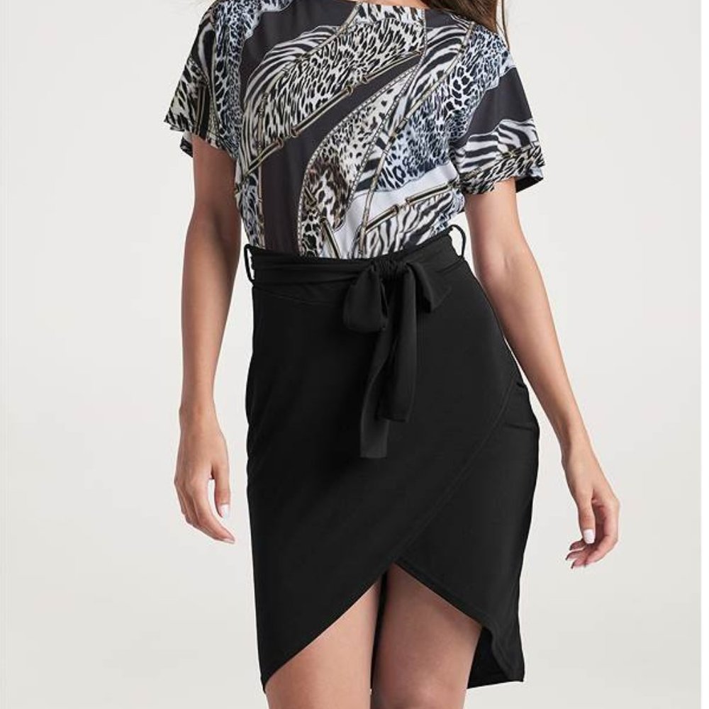 Venus Animal Print Dress XL